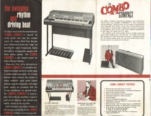 Farfisa COMBO COMPACT brochure