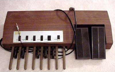 Farfisa Pro Duo Bass Pedals