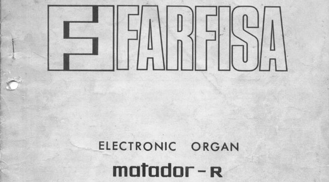 Farfisa Matador Schematic