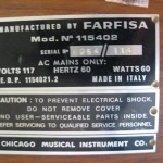 Farfisa Super Piano