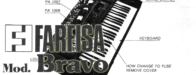 Farfisa Bravo Organ